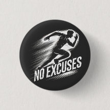 Executar com Determinação - Botão Sem desculpas