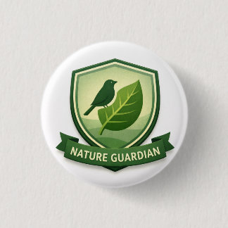 Bóton Redondo 2.54cm Explorador Guardião da Natureza | Prêmio Infantil