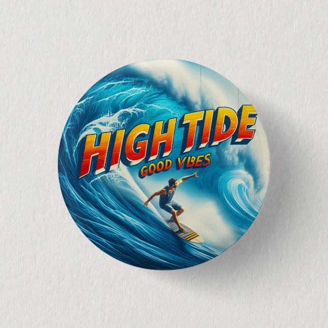 Bóton Redondo 2.54cm Faux Wrapped Canvas Print (Frente)