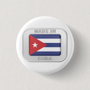 Bóton Redondo 2.54cm Feito em Cuba