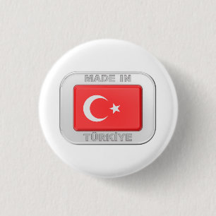 Bóton Redondo 2.54cm Feito em Turkiye
