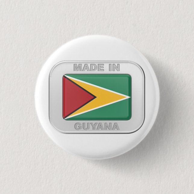 Bóton Redondo 2.54cm Feito na Guiana (Frente)