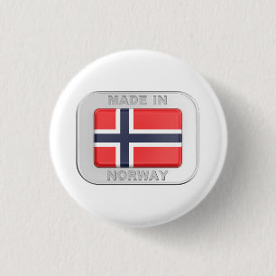 Bóton Redondo 2.54cm Feito na Noruega