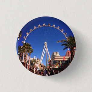 Bóton Redondo 2.54cm Ferris Wheel Las Vegas #1 Button
