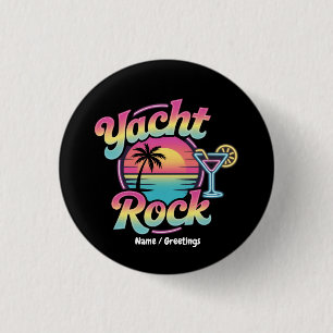 Bóton Redondo 2.54cm Festa de Barco Faded Yacht Rock – Sons Suaves & Co
