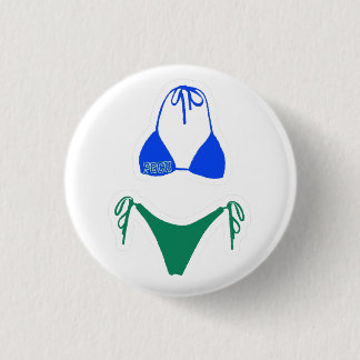Bóton Redondo 2.54cm FGCU Gameday Button