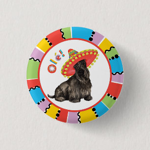 Bóton Redondo 2.54cm Fiesta Scottish Terrier