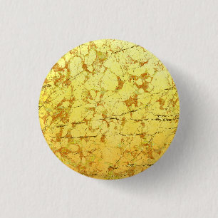 Bóton Redondo 2.54cm Flor Amarelo