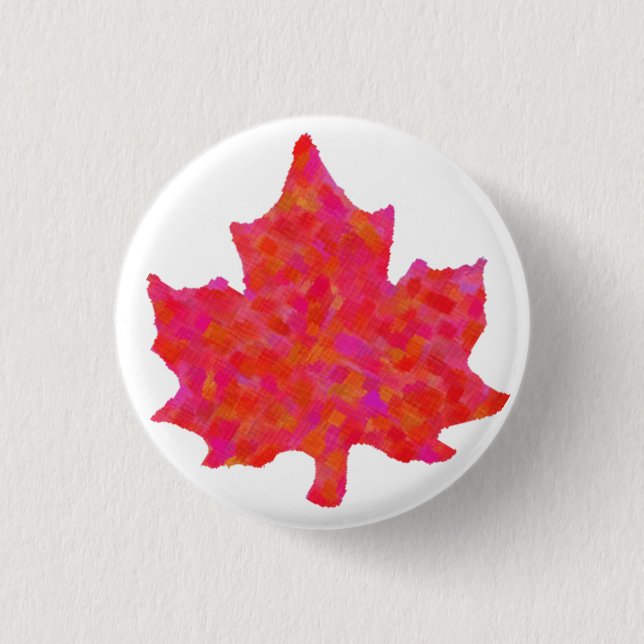 BÓTON REDONDO 2.54CM FOLHA DE MAPA PINTADA (Frente)