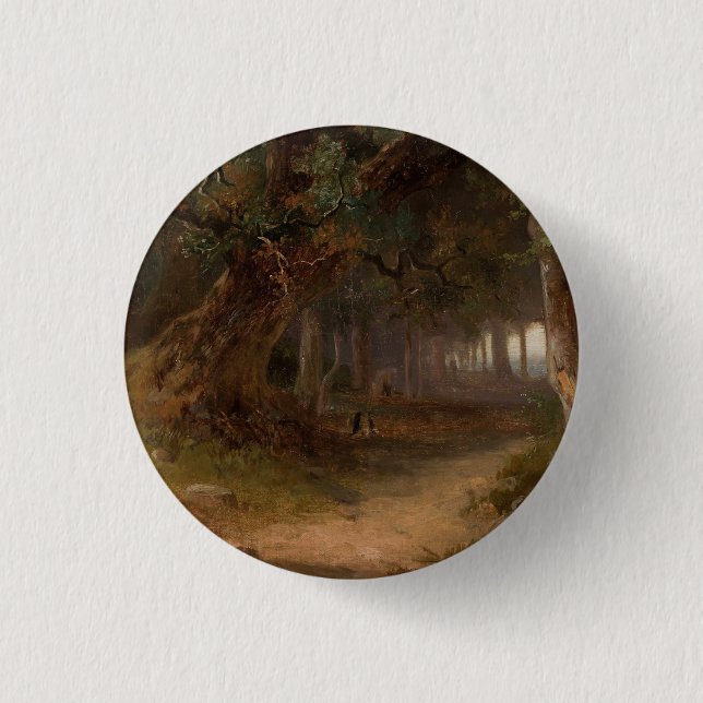 Bóton Redondo 2.54cm Forest Edge - Józef Szermentowski (Frente)