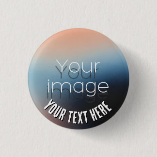 Bóton Redondo 2.54cm Foto e texto personalizados para reunião de famíli