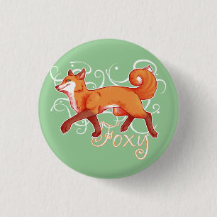Bóton Redondo 2.54cm Foxy