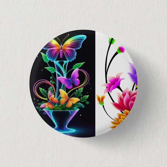 Bóton Redondo 2.54cm Frasco (Frente)