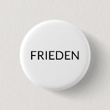 Frieden white black German peace moderno