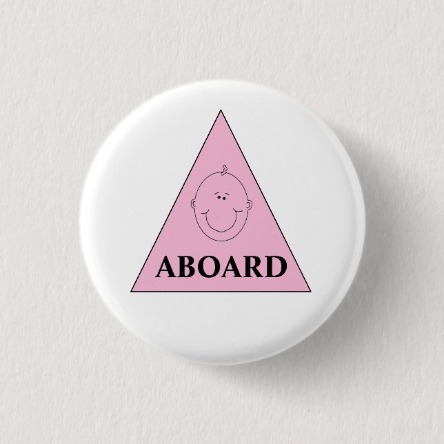 Bóton Redondo 2.54cm Garota que Espera um Anúncio (Frente)