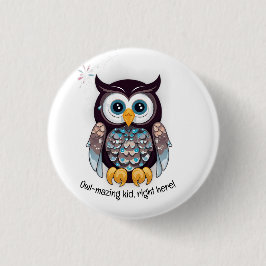 Bóton Redondo 2.54cm Garoto malandro, bem aqui!