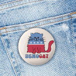 Bóton Redondo 2.54cm Gatos Mulheres de Gato para Kamala Harris Votação<br><div class="desc">Apoie Kamala Harris e Tim Walz na eleição de 2024 com nossa mercadoria exclusiva de campanha! Mostre sua dedicação ao progresso, à equidade e a um futuro mais brilhante para todos. De na moda a roupa a acessórios obrigatórios, temos tudo o que você precisa para representar a passagem Harris-Walz orgulhosamente....</div>