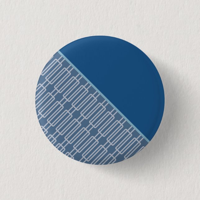 Bóton Redondo 2.54cm Geometric 2 Abstract Pattern (Frente)