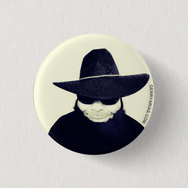 Bóton Redondo 2.54cm Gerry Arias Fan Crachás (Frente)