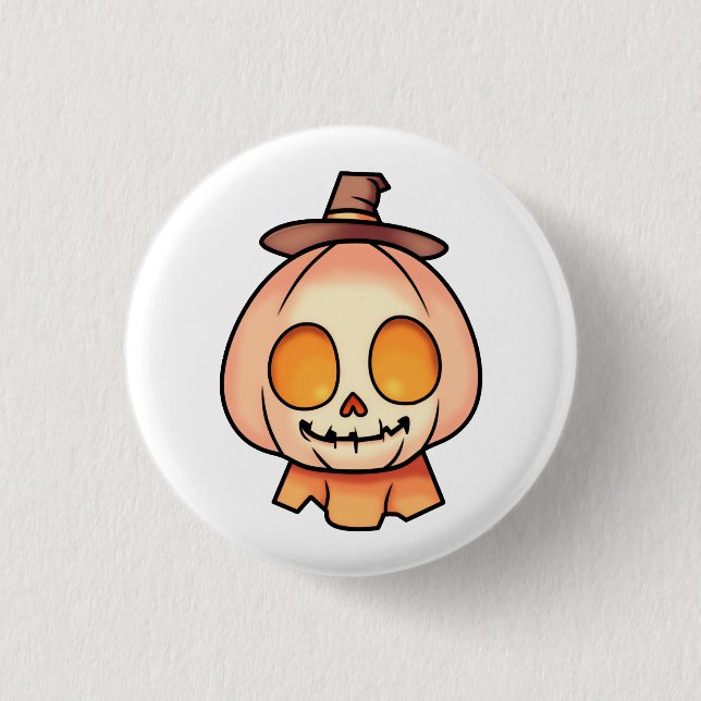 Bóton Redondo 2.54cm Ghoskin. (Frente)