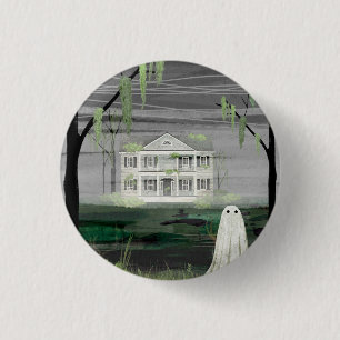 Bóton Redondo 2.54cm Ghost House