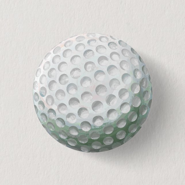 Bóton Redondo 2.54cm Golf Ball (Frente)