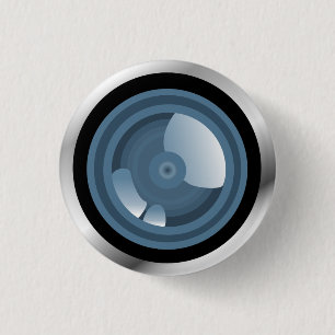 Bóton Redondo 2.54cm Gotcha! Botão da objectiva