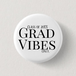 Bóton Redondo 2.54cm Graduação Apenas em formas brancas/pretas