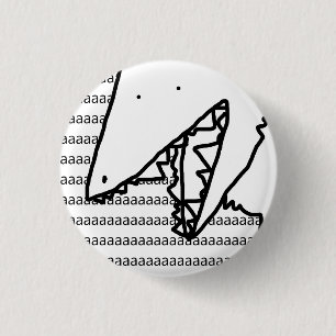 Bóton Redondo 2.54cm gritando o botão do gambá mas realmente