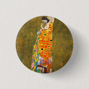 Bóton Redondo 2.54cm Gustav Klimt The Hope II, Die Hoffnung II