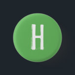 Bóton Redondo 2.54cm "H" Alphabet Collectible ( nº 7)<br><div class="desc">Botão "H" nº 7 (de 20) da série "A-Z" de coleção." Estas teclas incluem: 1) uma maneira divertida e encorajadora de ensinar às crianças o alfabeto inglês - dar-lhes um botão de cada vez por cada novo conjunto de letras que estão aprendendo 2) um excelente presente para um professor de...</div>