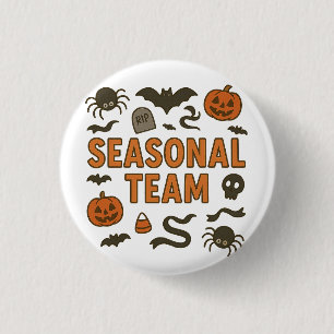 Bóton Redondo 2.54cm Halloween da Equipe Sazonal