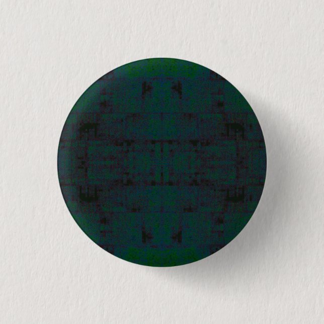 Bóton Redondo 2.54cm HAMbWG - Botão - Verde Desgastado (Frente)