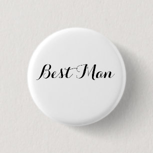 Bóton Redondo 2.54cm HAMbyWG - botão - o melhor homem