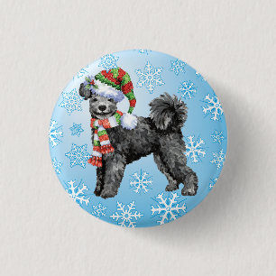 Bóton Redondo 2.54cm Happy Howliday Pumi