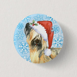Bóton Redondo 2.54cm Happy Howlidays Skye Terrier