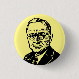 Bóton Redondo 2.54cm Harry Truman Button