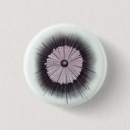 Bóton Redondo 2.54cm Heliozoa Microbiology Digital Art