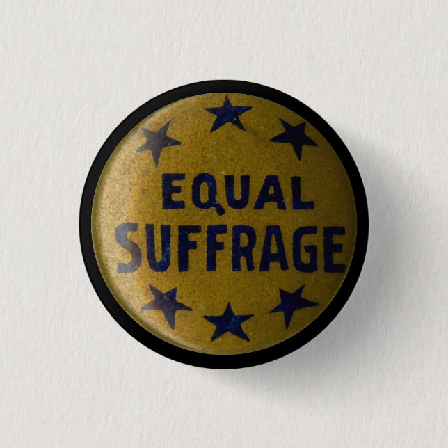 Bóton Redondo 2.54cm Historic Suffrage Pin Commemorative button (Frente)