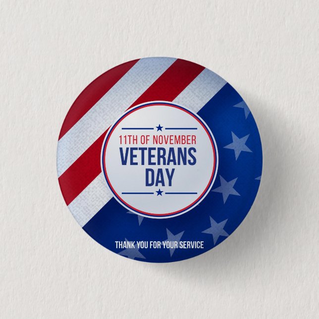 Bóton Redondo 2.54cm Honrando todos os que serviram (Frente)