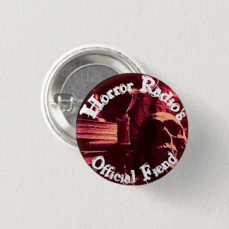 Bóton Redondo 2.54cm Horror Radio's Oficial Fiend RedButton Pin