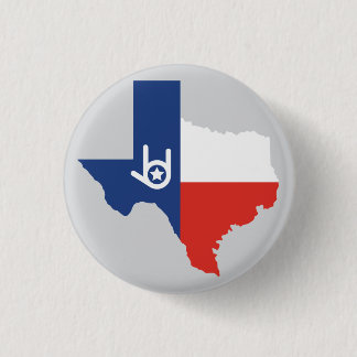 Bóton Redondo 2.54cm I Love You Texas