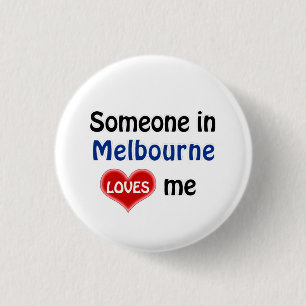 Bóton Redondo 2.54cm Iemand in Melbourne houdt van me