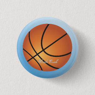 Bóton Redondo 2.54cm Imagem de Basquete Incrível Especial de Orçamento