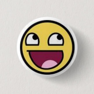 Bóton Redondo 2.54cm Impressionante