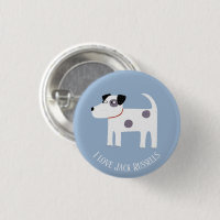Jack Russell Terrier Dog Texto Personalizado