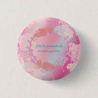Bóton Redondo 2.54cm J'ai le pouvoir de m'auto-guérir
