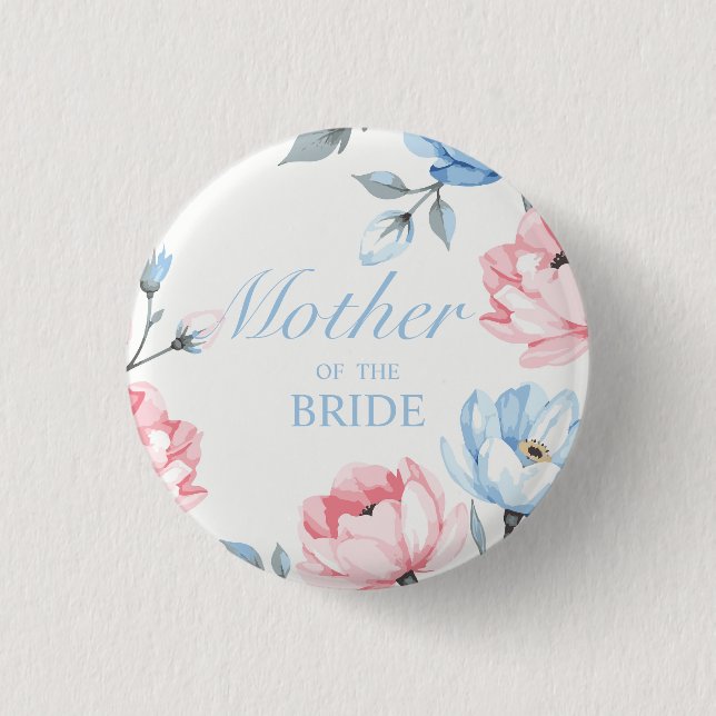 Bóton Redondo 2.54cm Jardim de Sussurro (Frente)