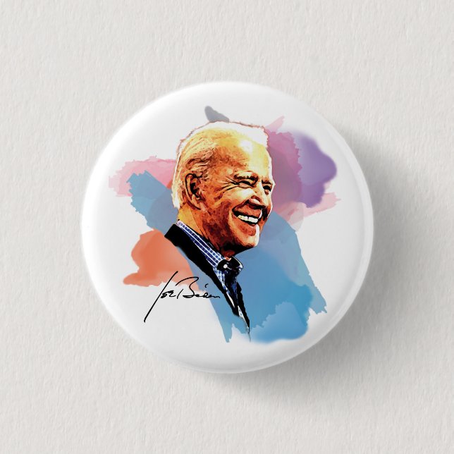 Bóton Redondo 2.54cm Joe Biden 2020 (Frente)