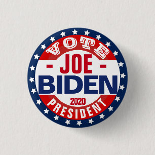 Bóton Redondo 2.54cm Joe Biden para Presidente